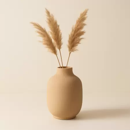 Vaso de Cerâmica Texturizado